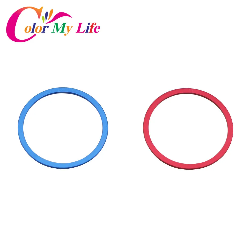 

Color My Life Car Auto Decoration Circle Cover Trim Econ Protection Sticker for Honda Cr-v Crv 2016 2017 2018 Accessories