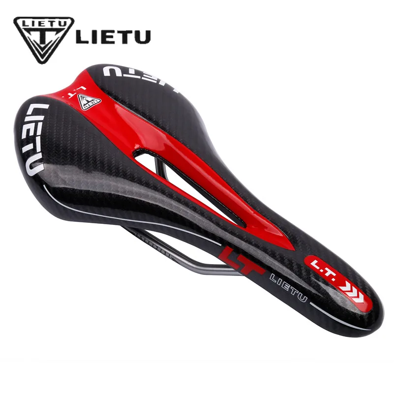 Велосипедное седло LIETU MTB велосипедное нескользящее сиденье PV кожаное переднее