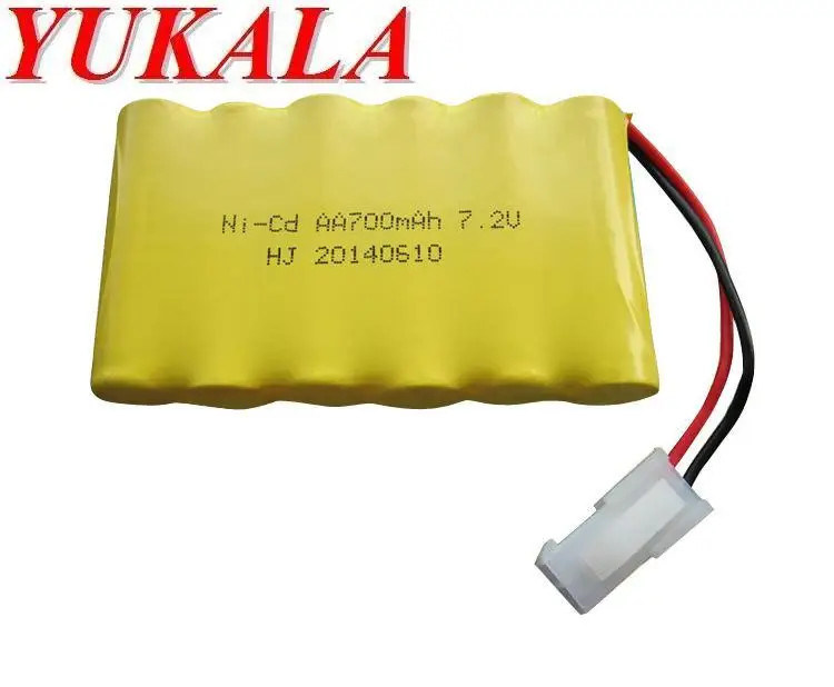 

7.2V 700mAh Ni-CD AA battery for 510 513 523 RC car RC boat battery Free shipping