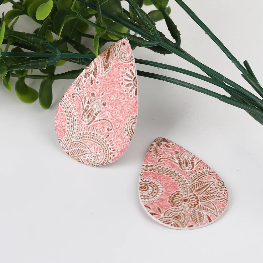 DoreenBeads подвески из искусственной кожи в богемном этническом стиле с каплями воды