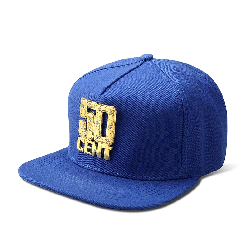 NYUK Snapback шапки оптом Bling Iced Out Gold 50 CENT бейсболка шляпа хип-хоп для мужчин и женщин Повседневная прямая Лоскутная Кепка s