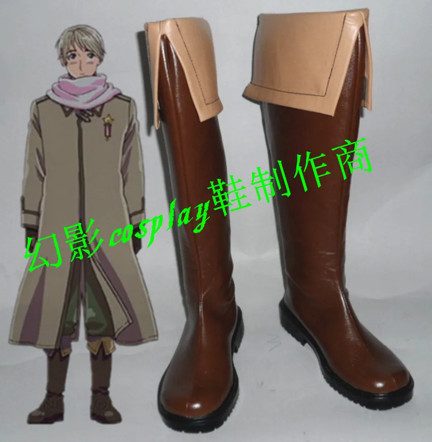 Ботинки для косплея осевая сила Hetalia Россия Ivan Braginski H016 | Тематическая одежда и