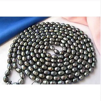 

48inch 12-13mm south sea multicolour pearl necklace 925silver