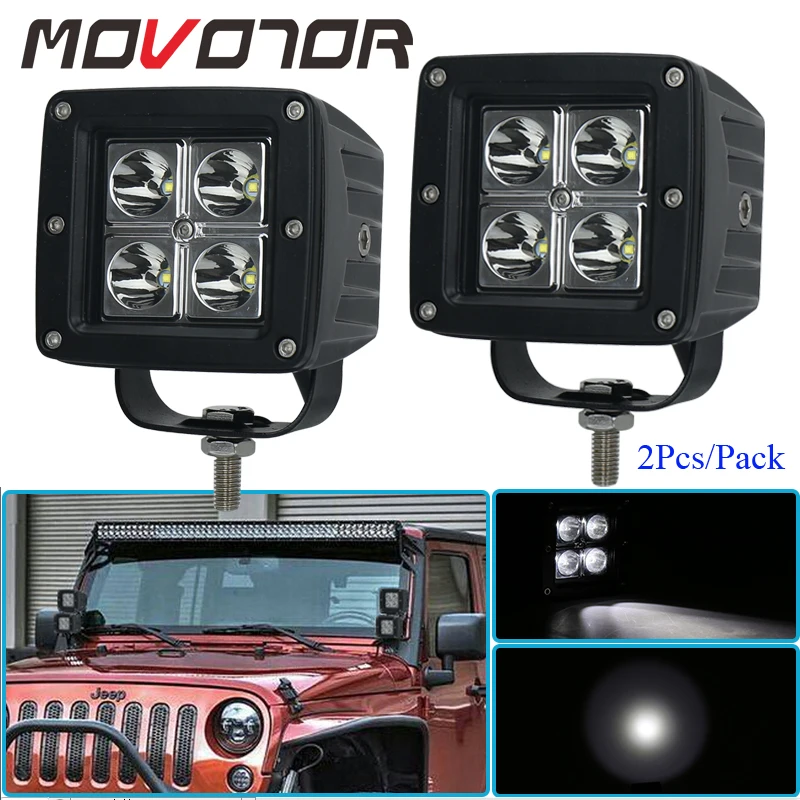 Buy 12v led driving spot light for 4x4 accessories 3x3
