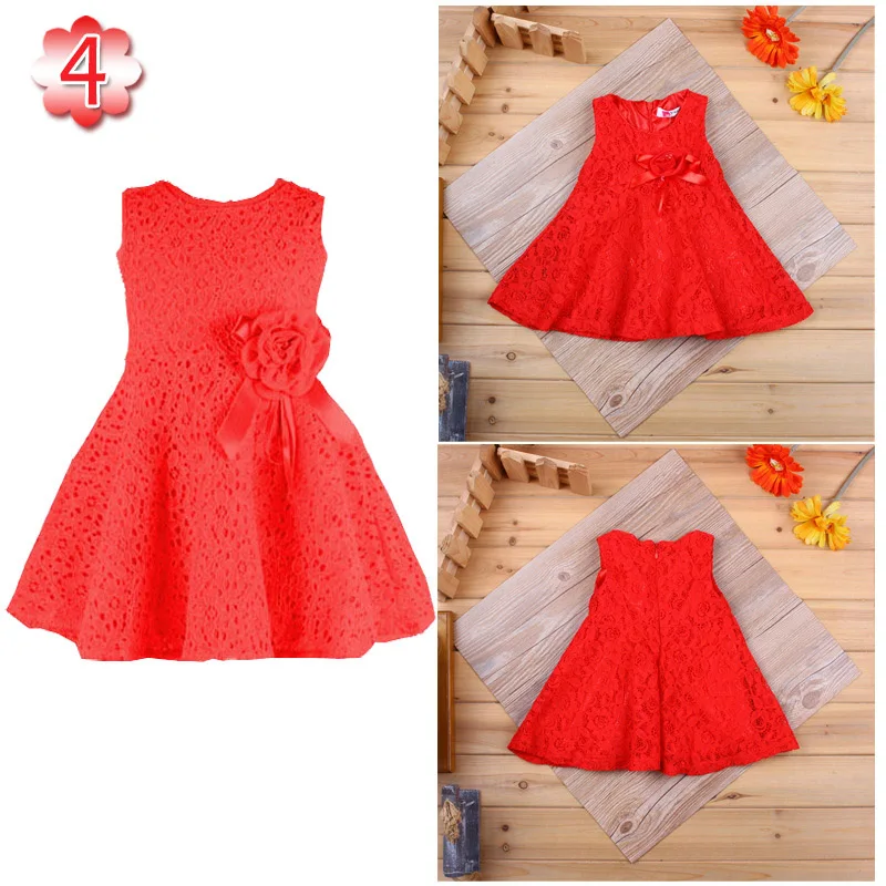 Детское кружевное платье без рукавов на возраст 1 год 13 цветов|1 year birthday dress|baby girl