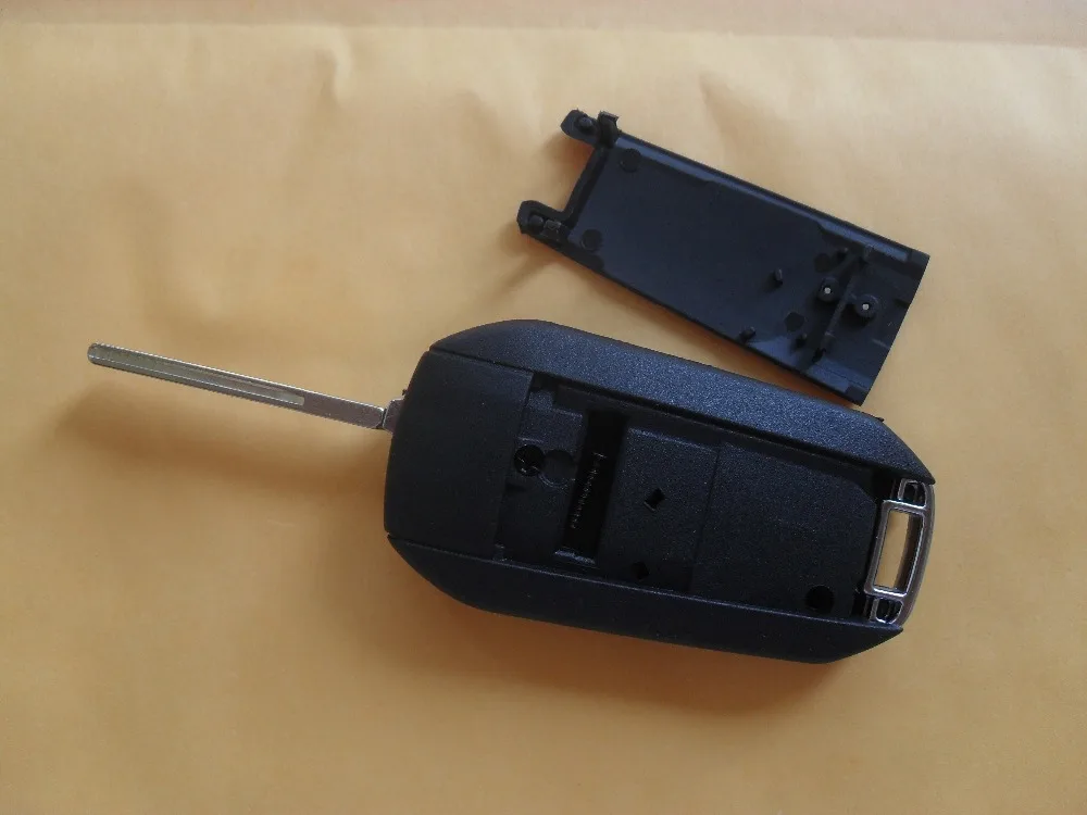 2 Button HU83 Peugeot 307 407 408 Citroen Modified key shell with Groove Blade (27)