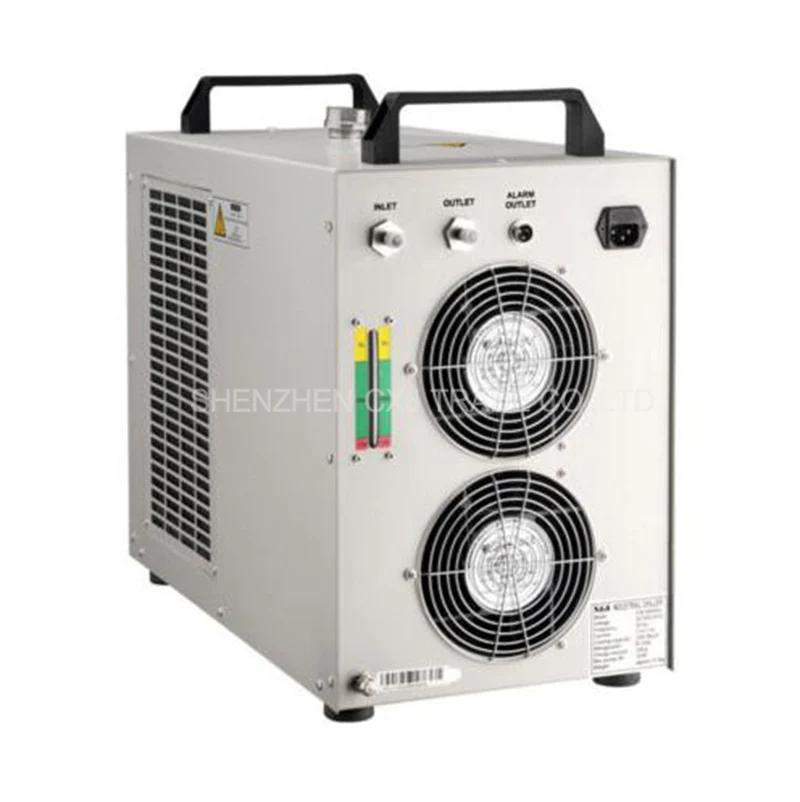 CW-5000AG промышленный водяной охладитель для 80/100 W CO2 CNC лазерная трубка 220 V, 50 Гц