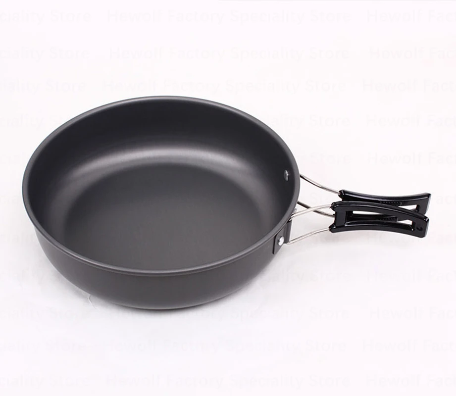 Hewolf utensilios Camping 4-5 personas al aire libre utensilios de cocina juego de vajilla de plegable de viaje portátil Picnic multipropósito herramienta de cocina