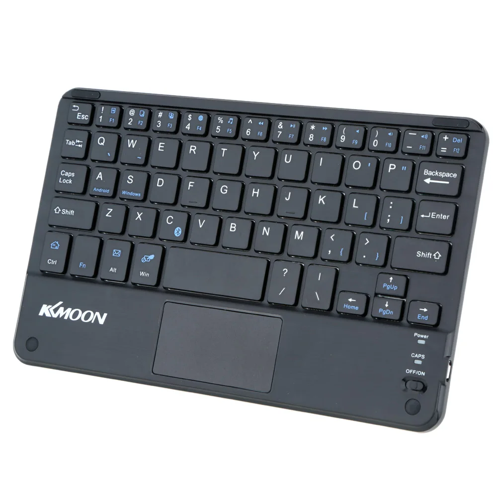 KKmoon 59 Keys Keyboard Ultra Slim Thin Mini Bluetooth