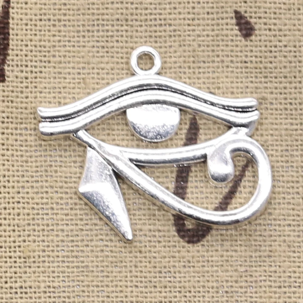 5pcs Charms Ancient Egypt Eye Of Horus 33x27mm Antique Making Pendant fit,Vintage Tibetan Bronze,DIY Handmade Jewelry