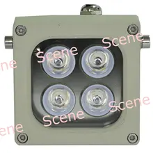 850nm 740nm 940nm 10 W ИК-осветитель, инфракрасная лампа, невидимый ИК-свет с алюминиевым материалом и источники света ночного видения