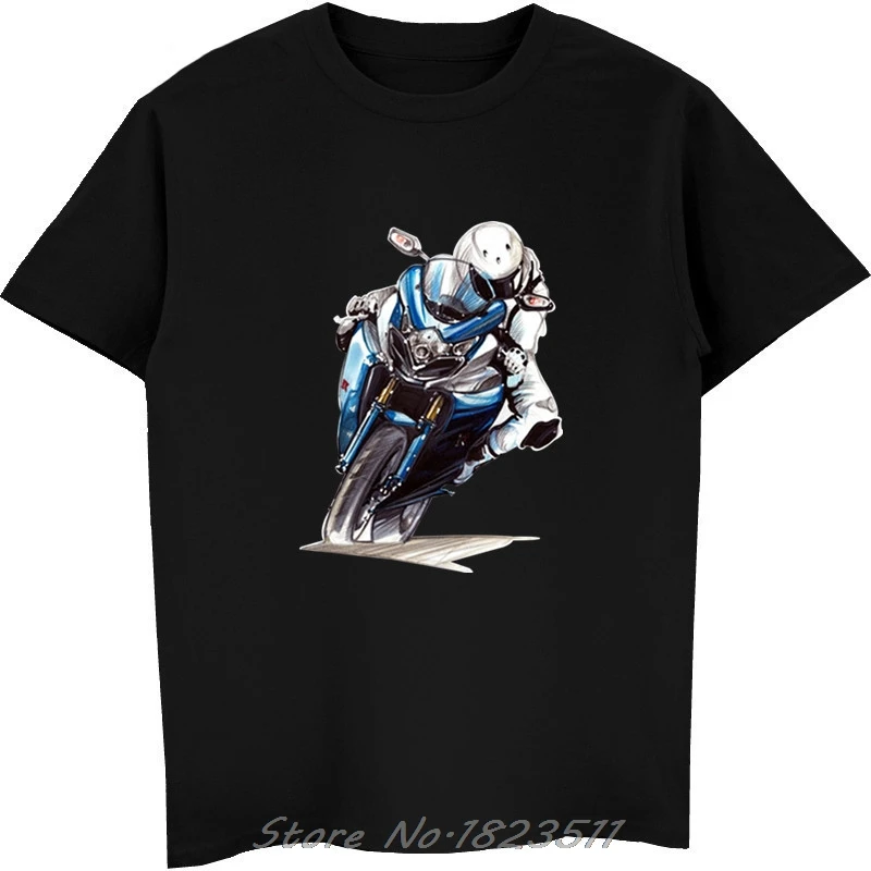 Moto Tete De Mort мужские футболки с 3D принтом модные летние классные хипстерские футболки мотоциклетные футболки с коротким рукавом размера плюс - Цвет: black new