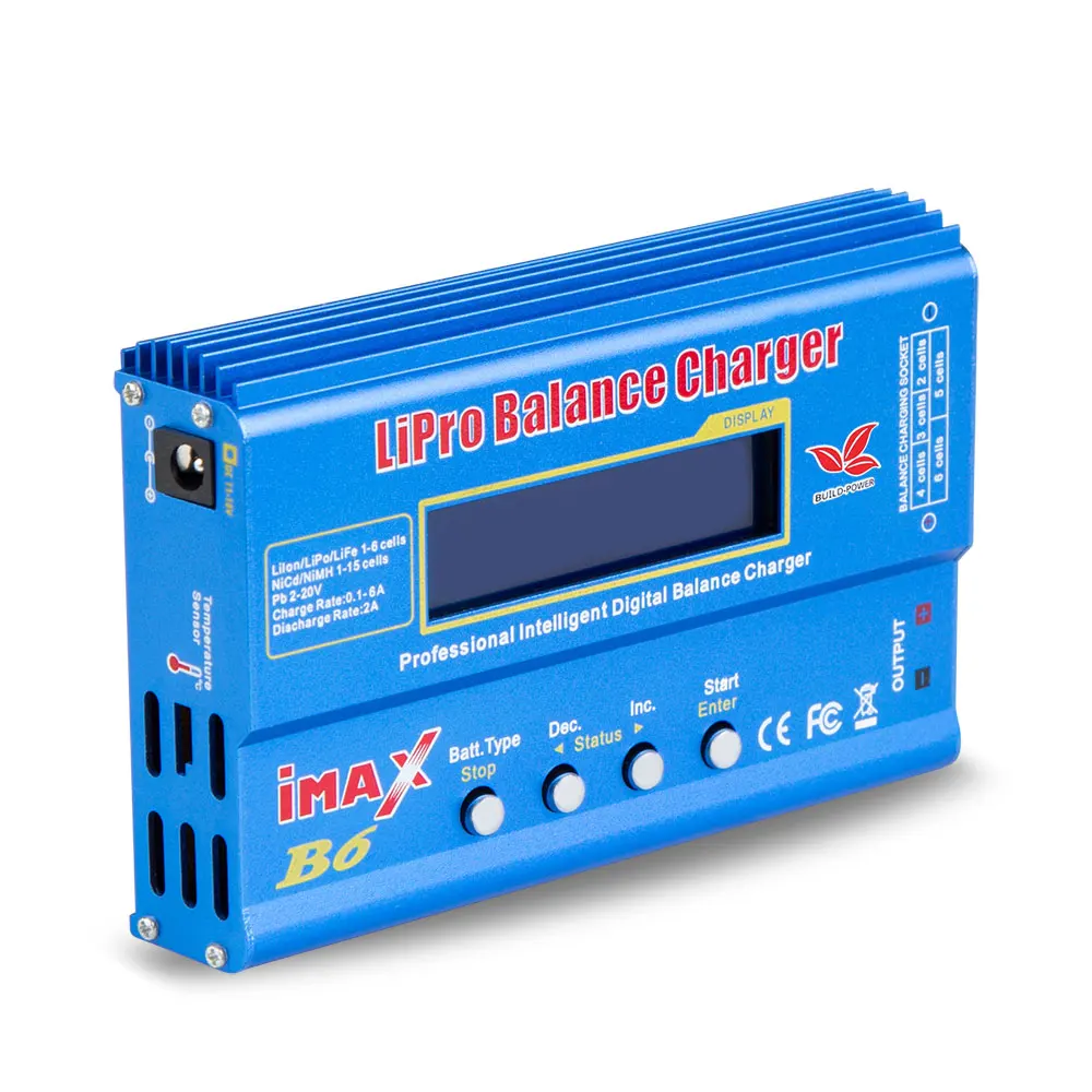 Battery Lipro Balance Charger iMAX B6 Lipro Digital Balance Charger 12v 6A