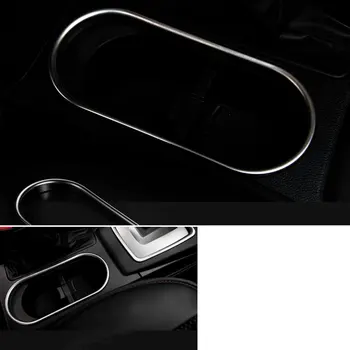 

1Pc Car Interior ABS Water Cup Holder Decoration Cover Trim Frame Fit For Subaru Forester Outback 2013-2016 Car Styling