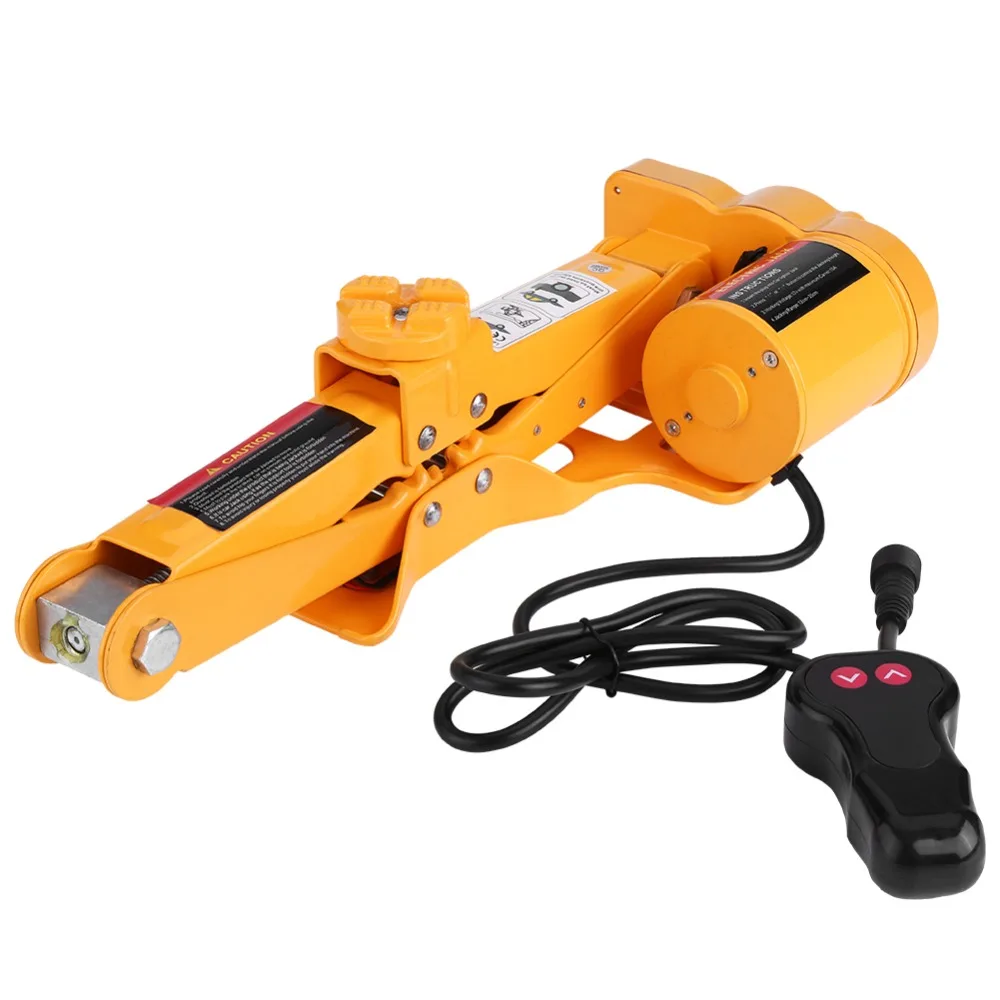 US $45.35 Dc 12v 2ton 3ton Electric Lifting Jack Car Automatic Garage Emergency Equipment Tools Controller Handle Clamps With Box