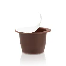 Кухня одноразовые 100 шт. самоклеящийся алюминиевый Фольга Уплотнения наклейки для многоразового повторного использования 36 мм Кофе капсулы