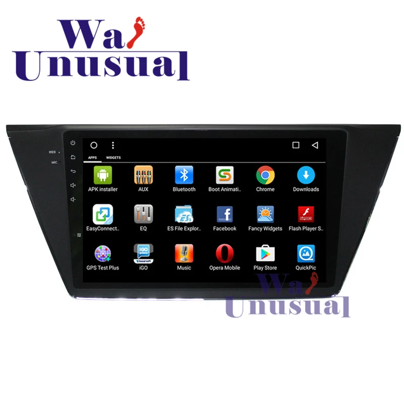 Sale Octa Core 10.1 Inch Android 8.1 Car Radio Multimedia Player Car GPS Navigation Stereo For VW Touran L 2016 With BT WIFI Map 2din 2