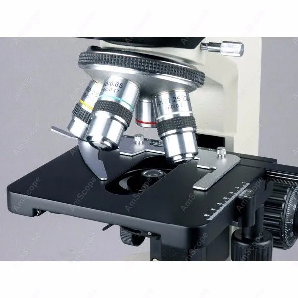 Биологический составной Микроскоп -- AmScope поставки 40X-1600X биологический составной Микроскоп + 10MP камера Win & Mac