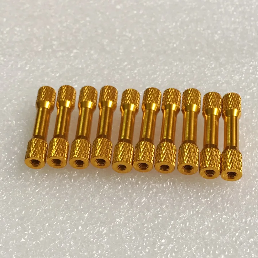 30mm Colorful Knurled Standoff Aluminum alloy M3 Pillar M3*30mm Spacers