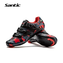Santic Road велосипедная Обувь Новое поступление уличная дорожная обувь для верховой езды профессиональная нейлоновая обувь для верховой езды WMS17004