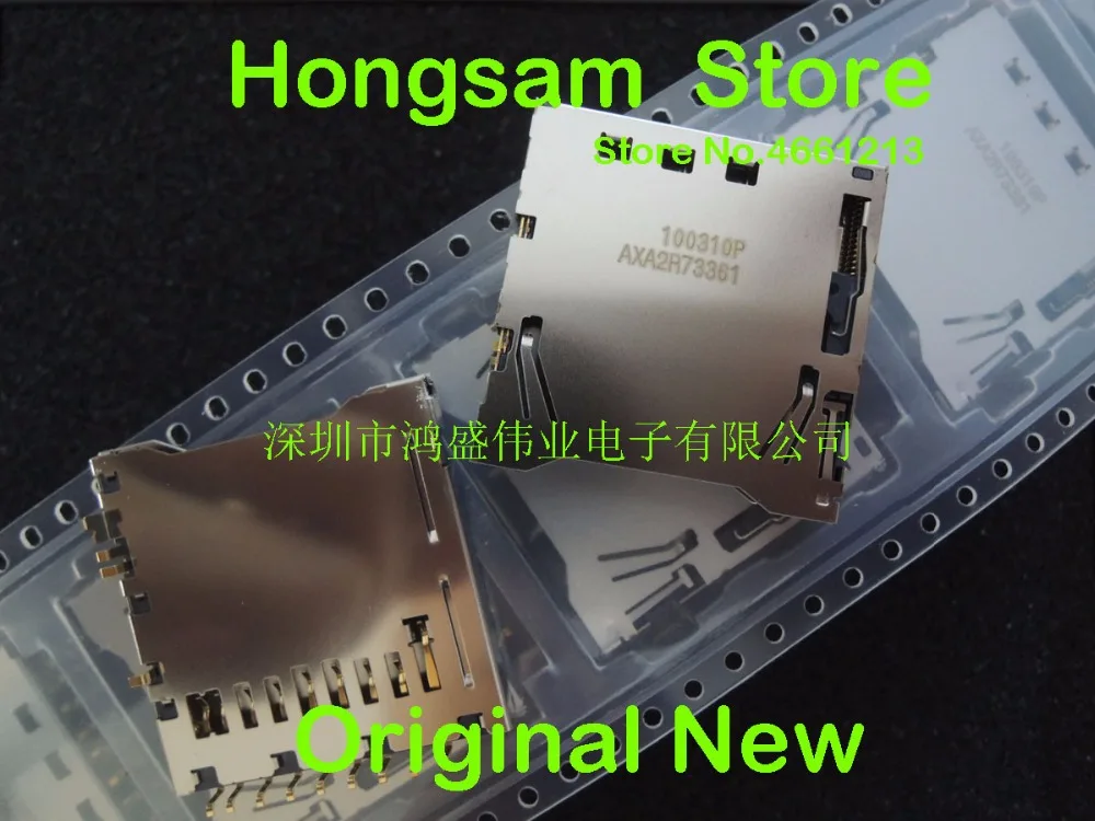 

(10PCS) Original AXA2R73061 AXA2R73061P AXA2R73361 AXA2R73361P SD Card Socket