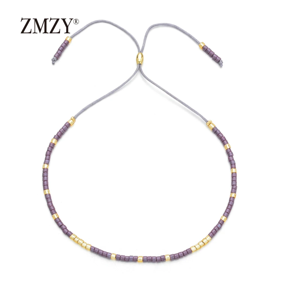 ZMZY бохо стиль Miyuki Delica бисер браслеты для женщин Браслет Дружбы бижутерия Красочный Шарм для браслета Femme ручной работы