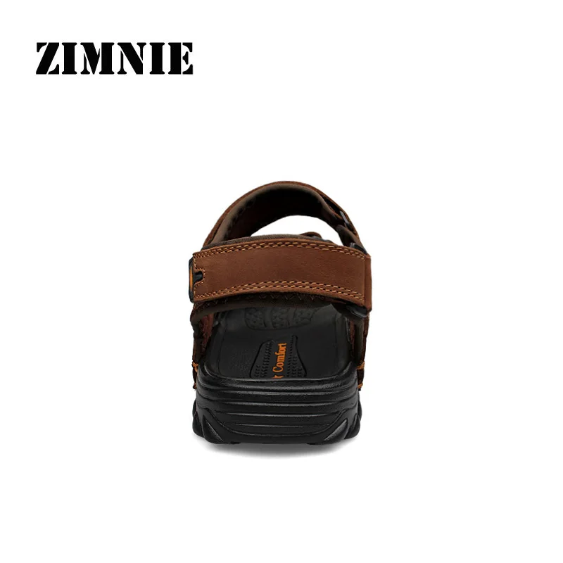 ZIMNIE/брендовая уличная дышащая обувь Мужские модные сандалии в римском стиле