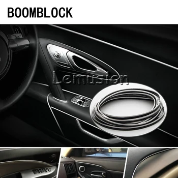 

BOOMBLOCK For Volkswagen VW Polo Passat B5 B6 CC Golf 4 5 6 7 Touran T5 Tiguan Bora Scirocco Car Interior Moulding Accessories