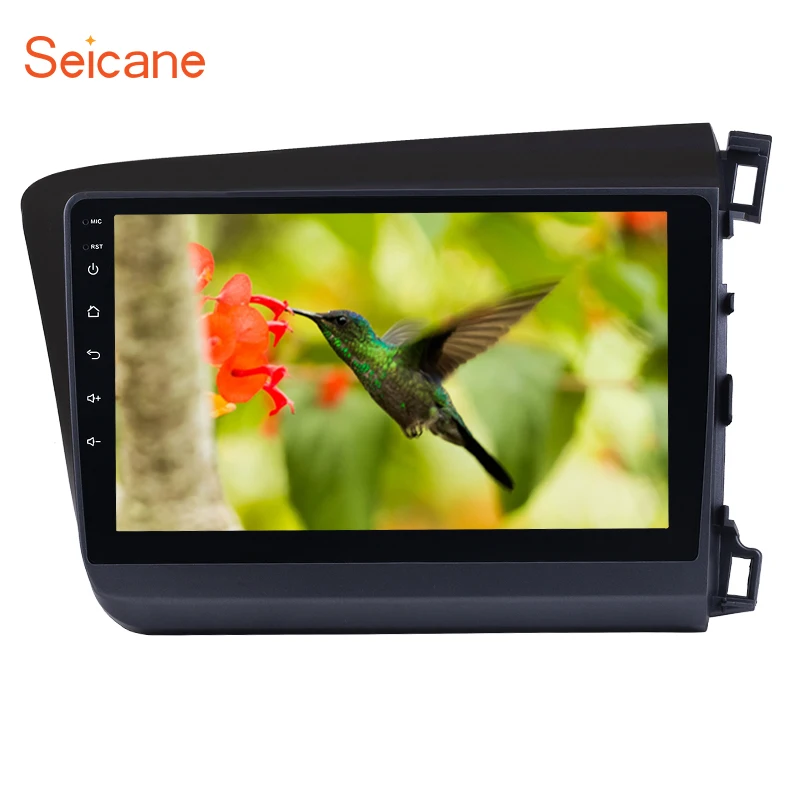 Seicane GPS Мультимедийный проигрыватель для 2012 HONDA CIVIC правостороннее Вождение Android 6