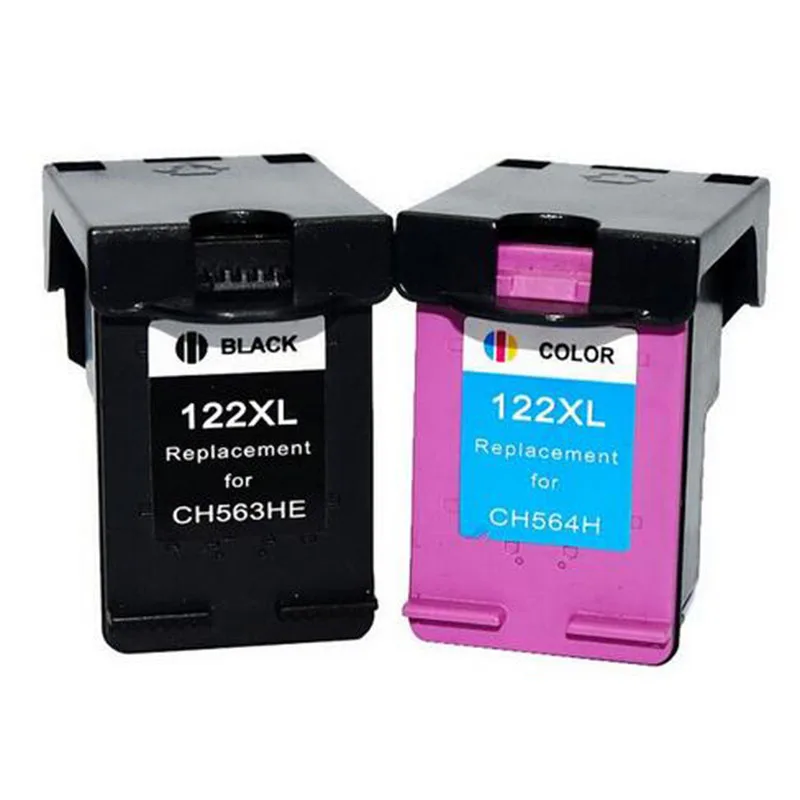 2pcs compatible replacement Ink Cartridge for 122 122XL for Deskjet 1000 1050A 2000 2050 2050A 