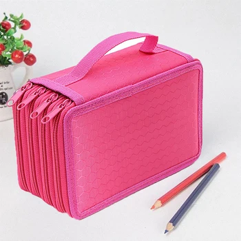 

Hot 72 Hole Large Capacity Pencil Case Kawaii Pencilcase School Pen Case Supplies Pencil Bag School Box Pencils Pouch Stationery
