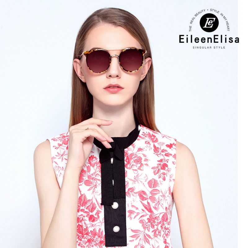 Silver Für Designer Sonnenbrille And Runde black Black Ee Rahmen Oculos Linse Legierung Feminino De Mode Marke tortoise Frauen Frame Sol Black OqaZwqEA