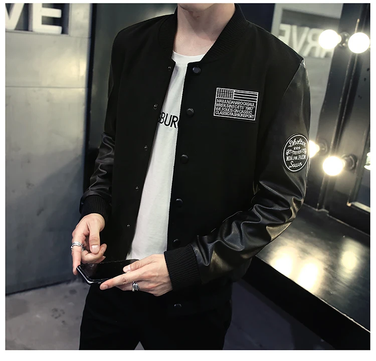 Grandwish Men's Jackets Coats Plus Size 4XL Male Slim Fit Mens Windbreaker Jacket Solid Color Hip Pop Streetwear Jacket ,ZA082 Grandwish Men's Jackets Coats Plus Size 4XL Male Slim Fit Mens Windbreaker Jacket Solid Color Hip Pop Streetwear Jacket ,ZA082