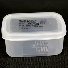 Небольшие части коробчатый отвал винт для ногтей элемент 100*70*46 мм Высокий прозрачный Pp материал, кислота, щелочи и маслостойкость