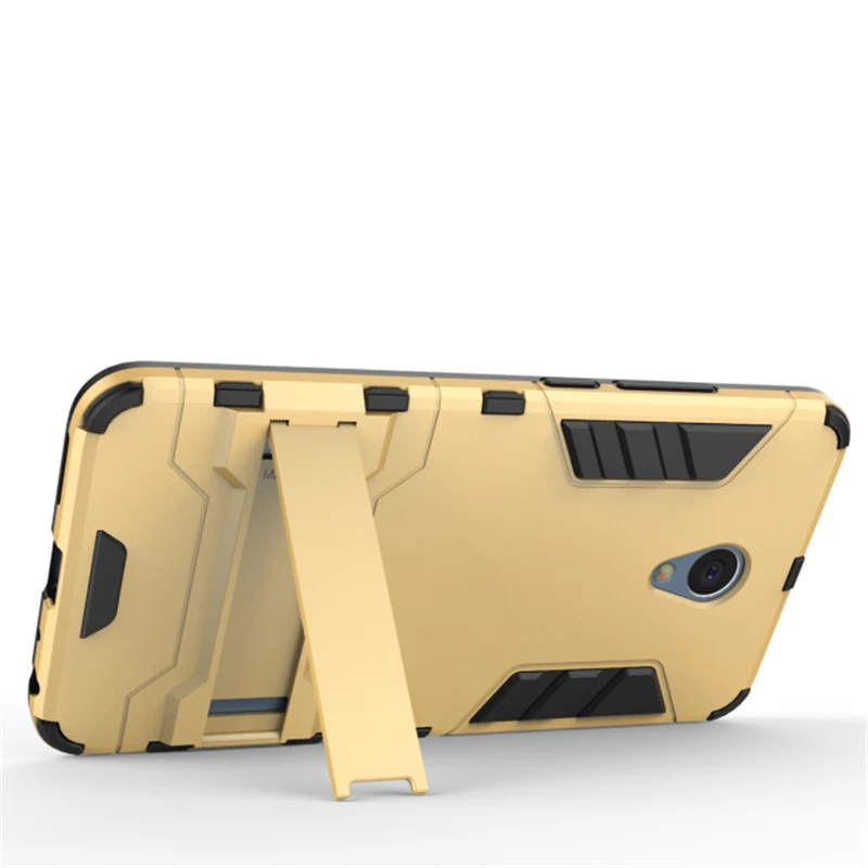 

Meizu M5 Note Case ! Soft Silicon + PC Hard Armor Anti-knock Iron Man Cases For Meizu M5 Note Phone Back Cover With Stand