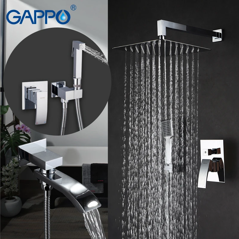 

GAPPO Bathtub Faucets bath tub mixer bathtub tap baignoire bidet faucet handheld bidet spray washer tap