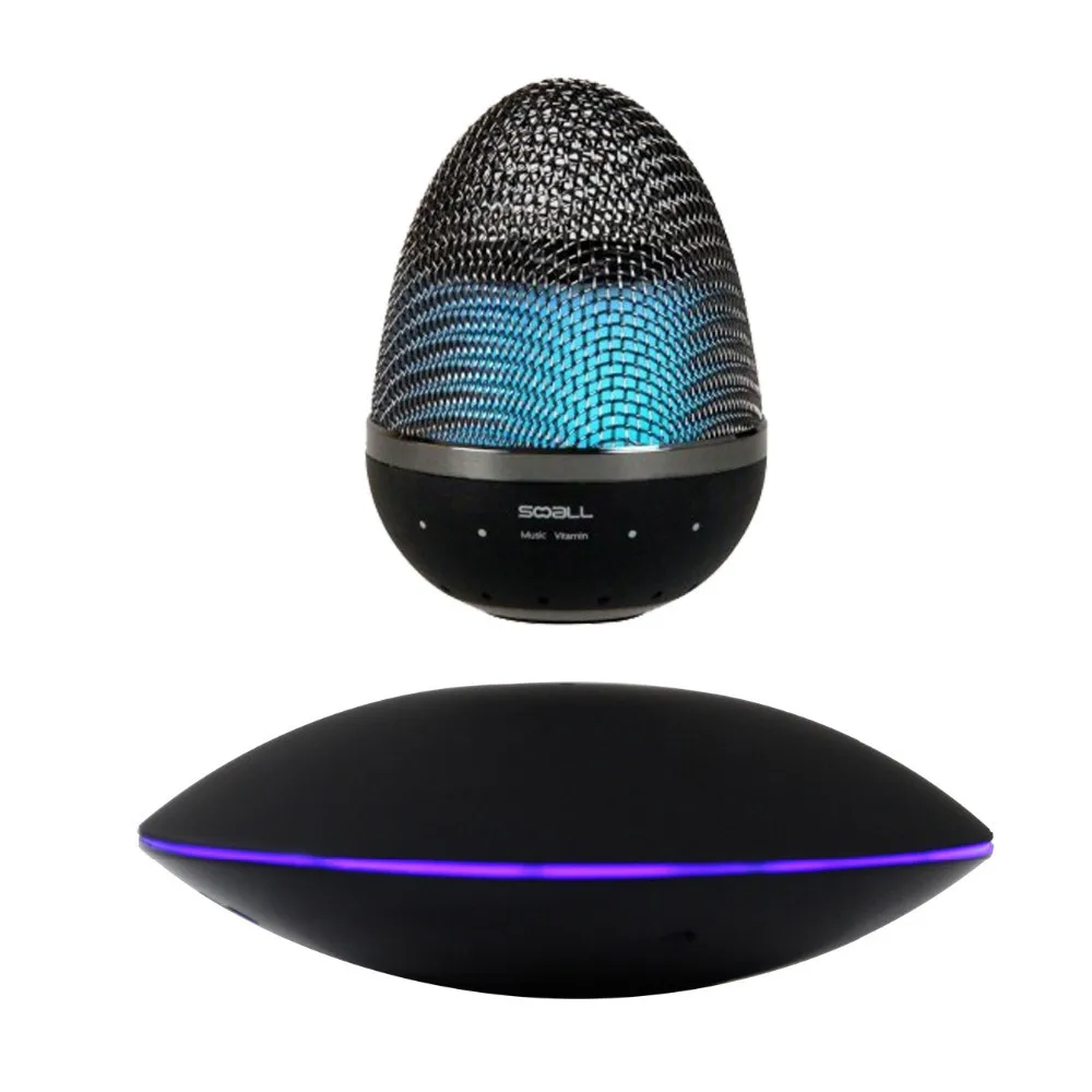 New Magnetic Levitation Floating Bluetooth Speaker Colour Changing