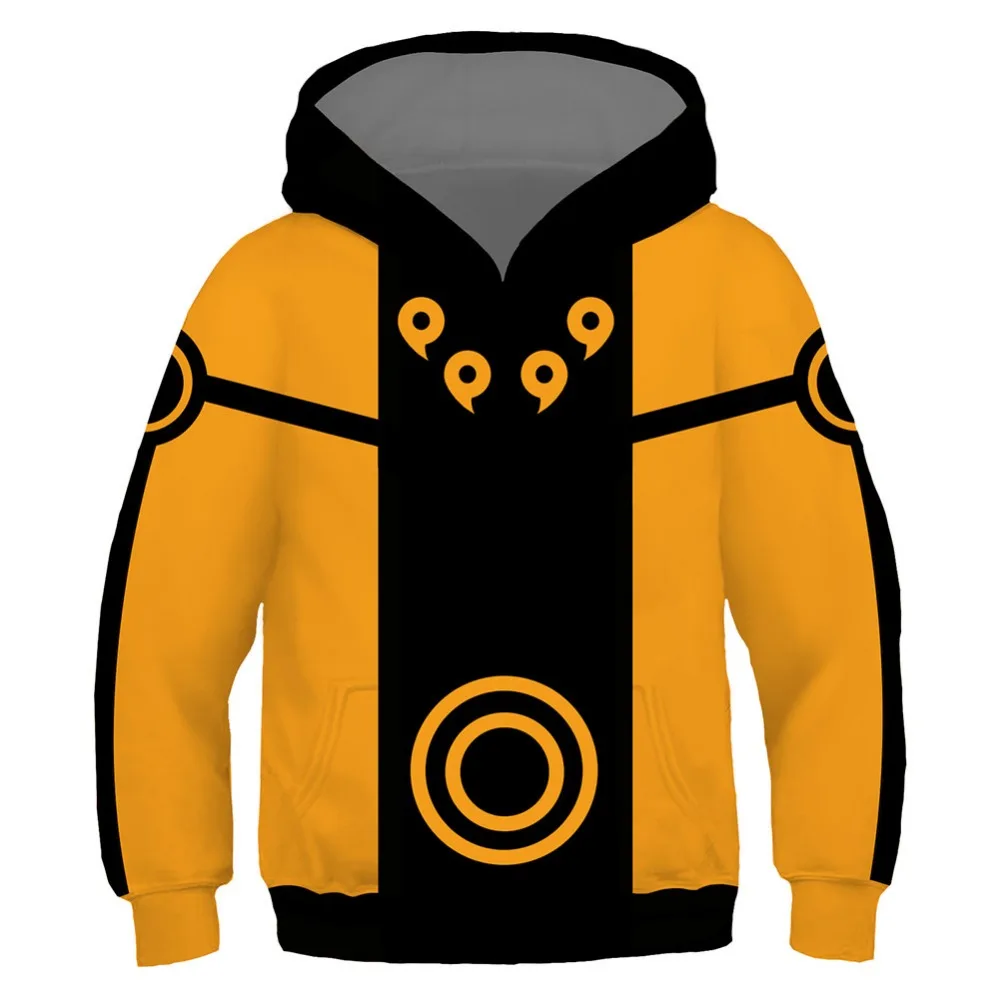 Bargburm Childrens Uzumaki Naruto Shippuden Kakashi Pullover Hoodie Pocket Sweatshirt for Boys//Girls//Teen//Kids Gifts