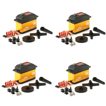 

4PCS JX Servo PDI-HV2060MG 60KG High Torque Voltage 180 Degree Digital Servo RC 1/5 Car Plane Boat Helicopter Robot Crawler