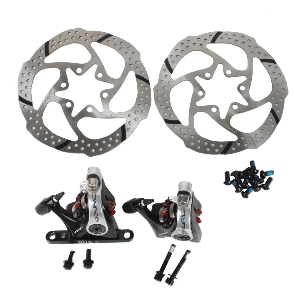 Bike Brake Dual Sided Actuation Easy Adjustment And Set Up Flat Mount