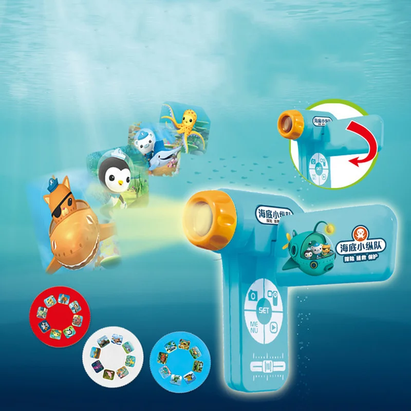 

A Set of Children's Projector Slide Flashlight Children's Projection Sleepy Educational Toys Dinosaur Kids Toys