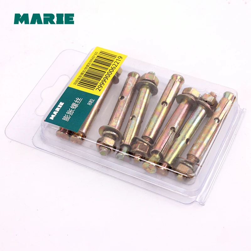 M6-M12 Iron Expansion Screw Sleeve Concrete Anchor Bolt