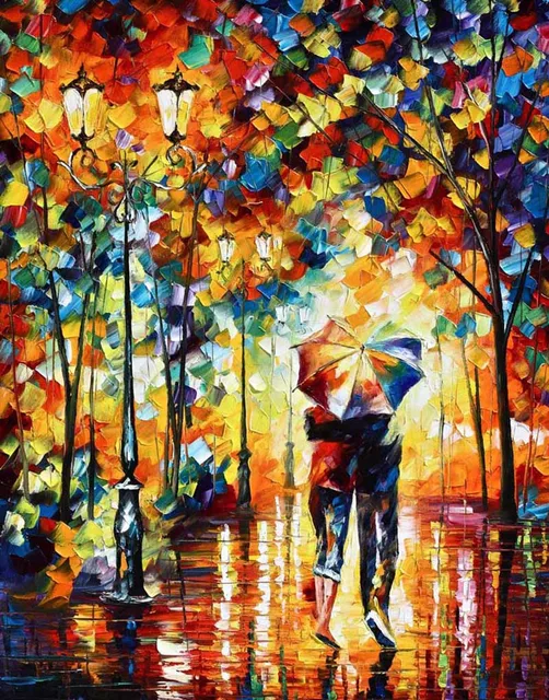 wallpaper about lovers in the rain modern abstract posters and