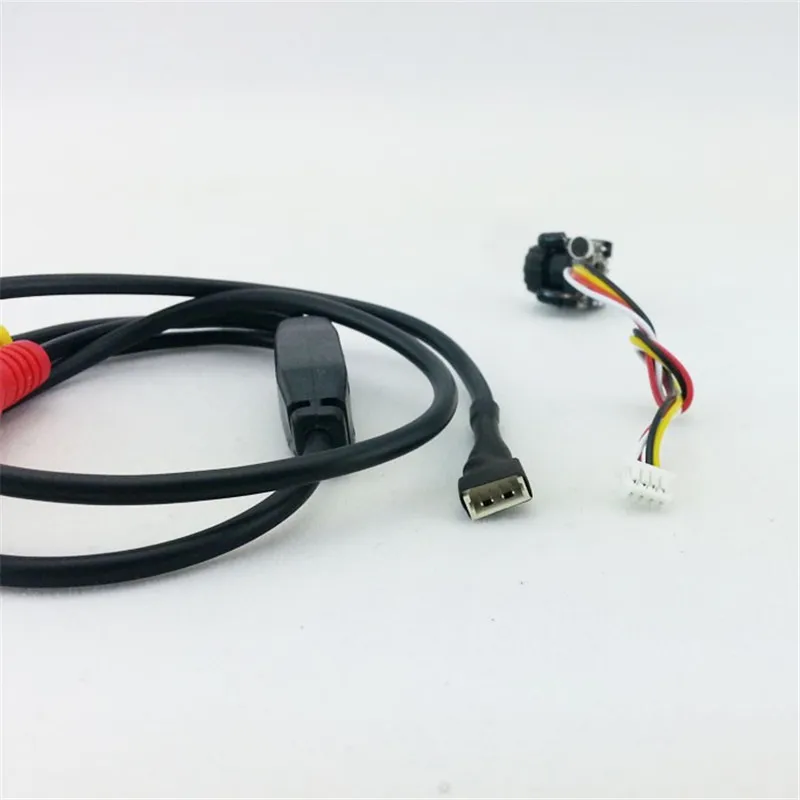 Podofo самая маленькая CCTV камера 4 светодиодный ИК DIY мини HD 600TVL CMOS с микрофоном