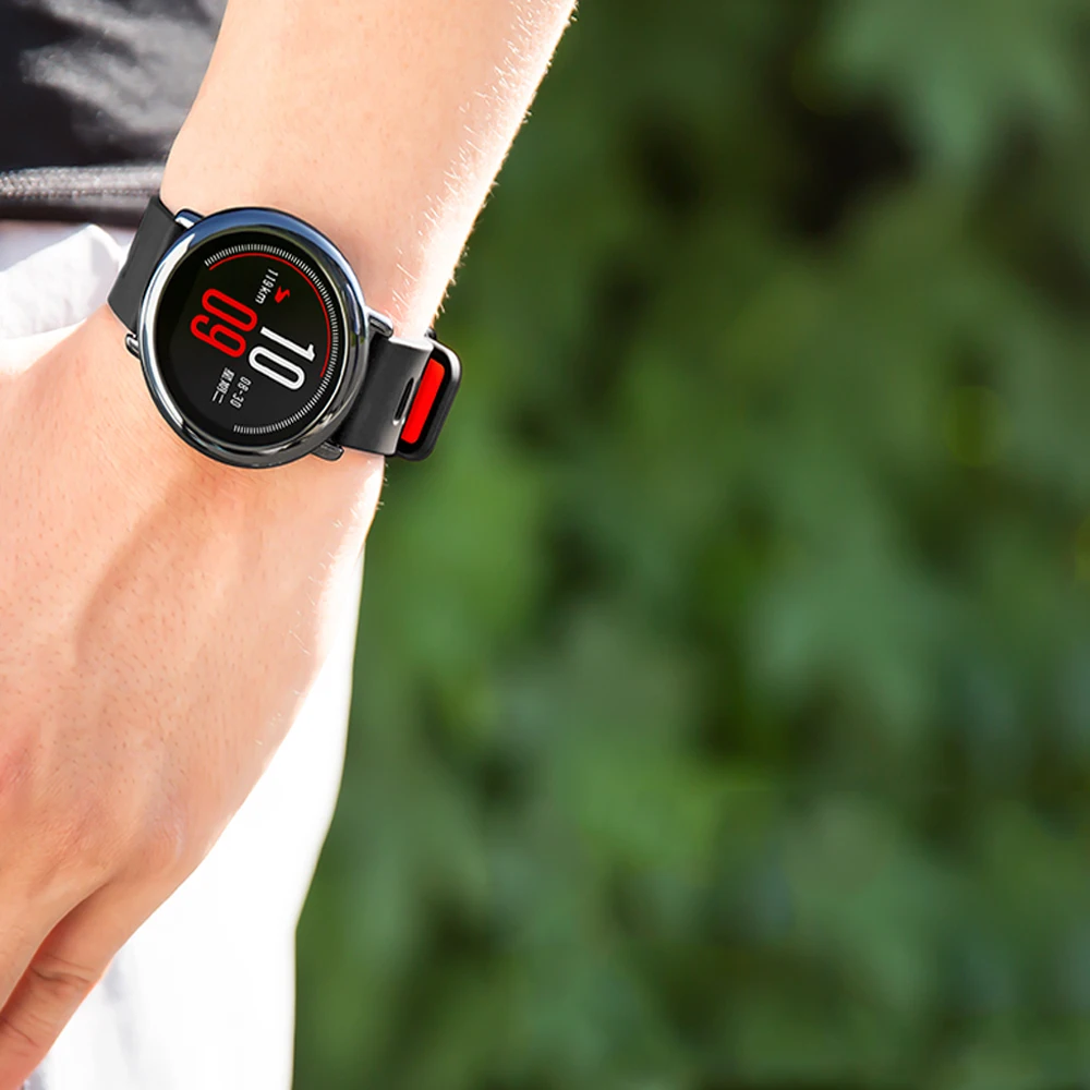 Ремешок силиконовый для Xiaomi Huami Amazfit Bip BIT PACE Lite Youth спортивный сменный Браслет