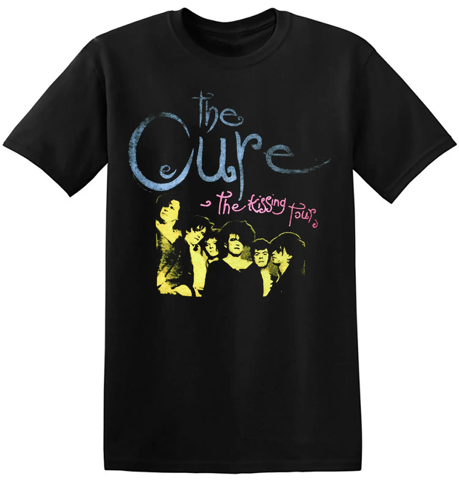 The Cure Tee Shirt Cool Old Band Black Vintage Classic Rock Band T
