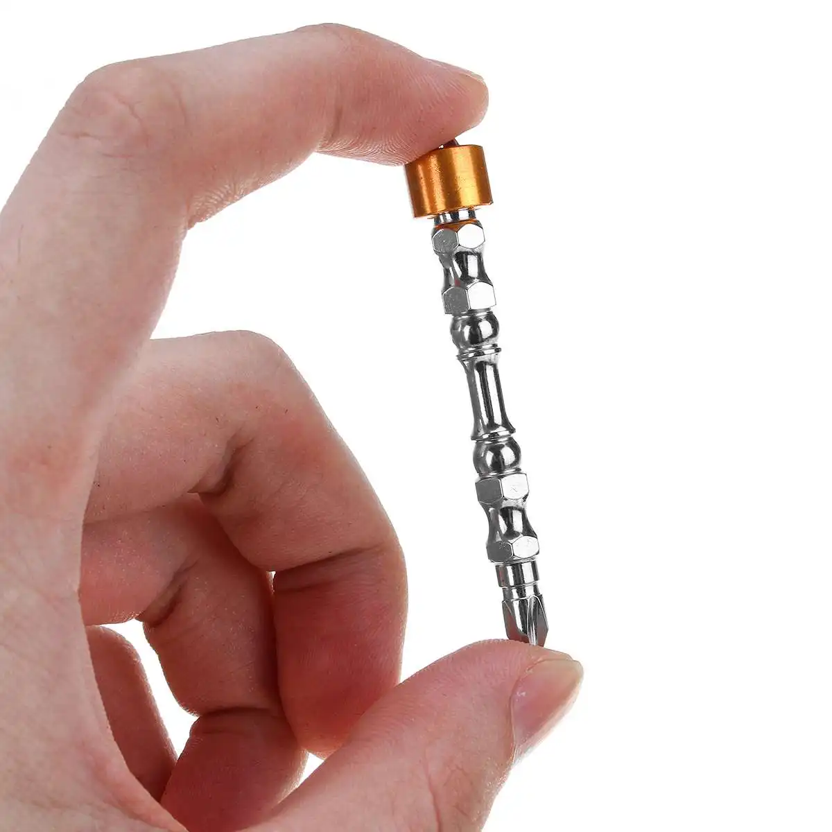 65mm Phillips Electric Screwdriver Bit Set PH2 Double Head Hex Shank With Magnetic Ring Electric Drywall Screws 5/10pcs/set