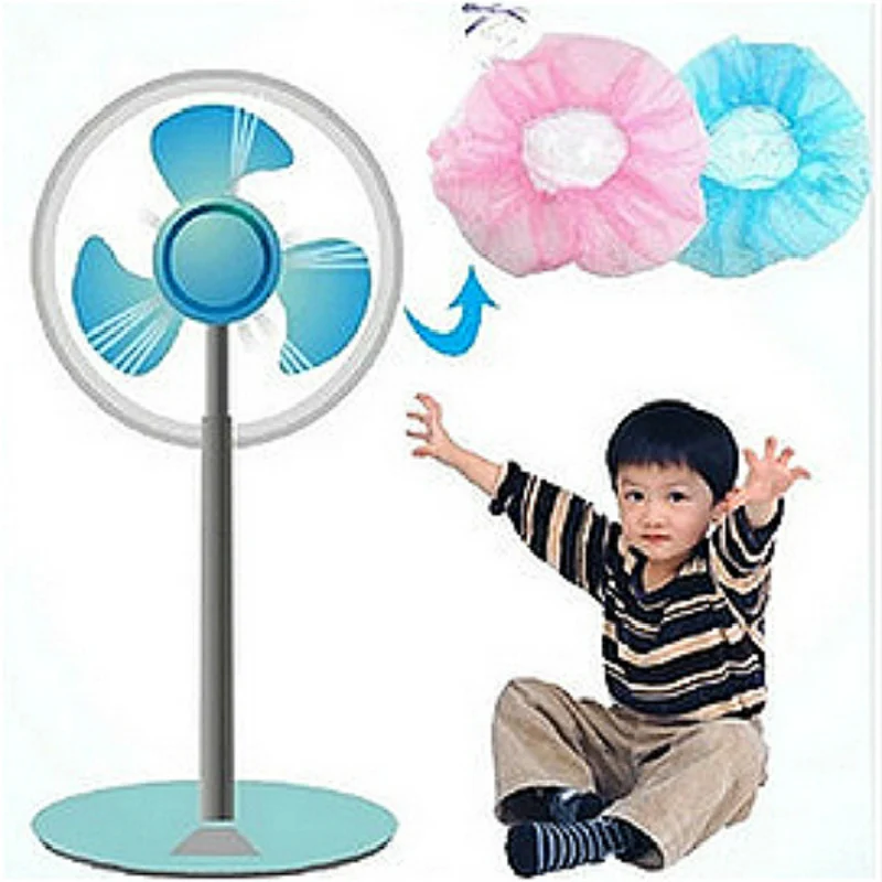

1 pc Child Finger Guard Mesh Fan Cover Protect Baby Fan Safety Dust Cover