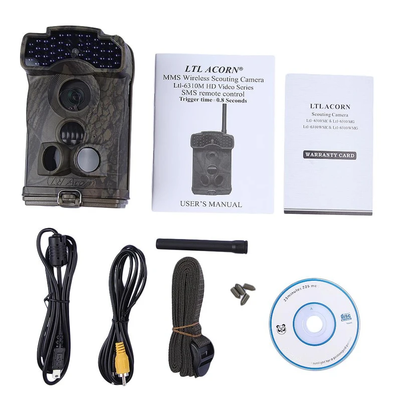 Фотоловушка 6310MG GSM MMS GPRS 12 МП HD 940NM|trail camera|hunting cameraltl acorn 6310mg |