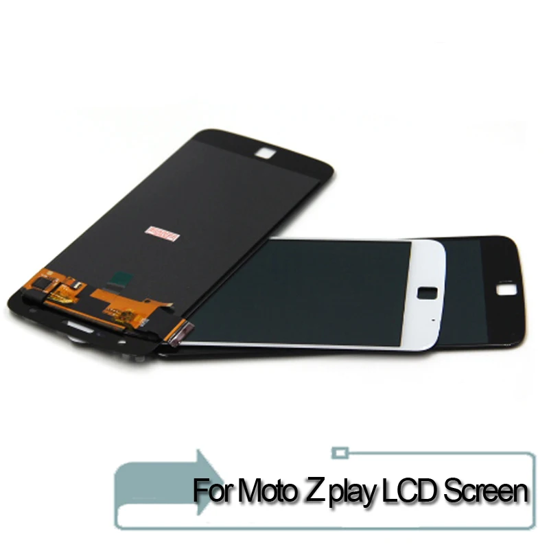 Для Motorola Moto Z Play LCD дисплей с сенсорным экраном дигитайзер панель сборка Замена